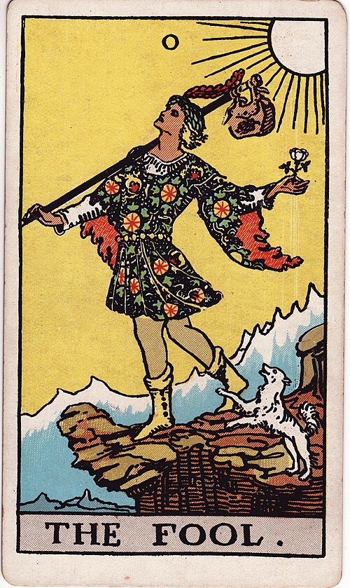 The Fool — Rider-Waite-Smith 1909